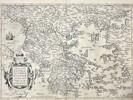 Abraham Ortelius – Map of Greece and the Greek Islands – Copperplate engraving