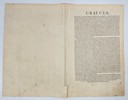 Abraham Ortelius – Map of Greece and the Greek Islands – Copperplate engraving