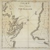 Captain James Cook – Map of New Zealand  / Chart of Cook’s Strait in New Zealand – Copperplate Engraving