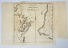 Captain James Cook – Map of New Zealand  / Chart of Cook’s Strait in New Zealand – Copperplate Engraving