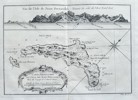 Jacques Nicolas Bellin – Map of Chile - The Isle of Juan Fernandez – Engraved Map