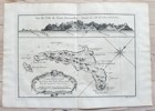 Jacques Nicolas Bellin – Map of Chile - The Isle of Juan Fernandez – Engraved Map