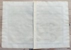 Jacques Nicolas Bellin – Map of Chile - The Isle of Juan Fernandez – Engraved Map