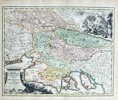 Christoph Weigel – Map of Slovenia - the Duchy of Carniola and Neighboring Principalities  - Hand-colored Engraved Map