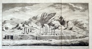 François Valentijn – Iran - Ruins of the Palace of Darius in Persepolis – Engraving