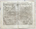 Sebastian Münster (1488–1552) – Map of Weissenburg / Germany – Woodcut (1598)