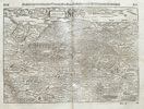 Sebastian Münster (1488–1552) – Map of Weissenburg / Germany – Woodcut (1598)
