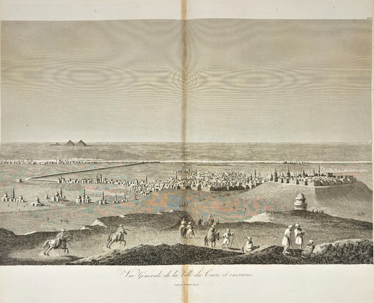 Dominique Vivant Denon (1747–1825) – Topography – View of Cairo and Surroundings