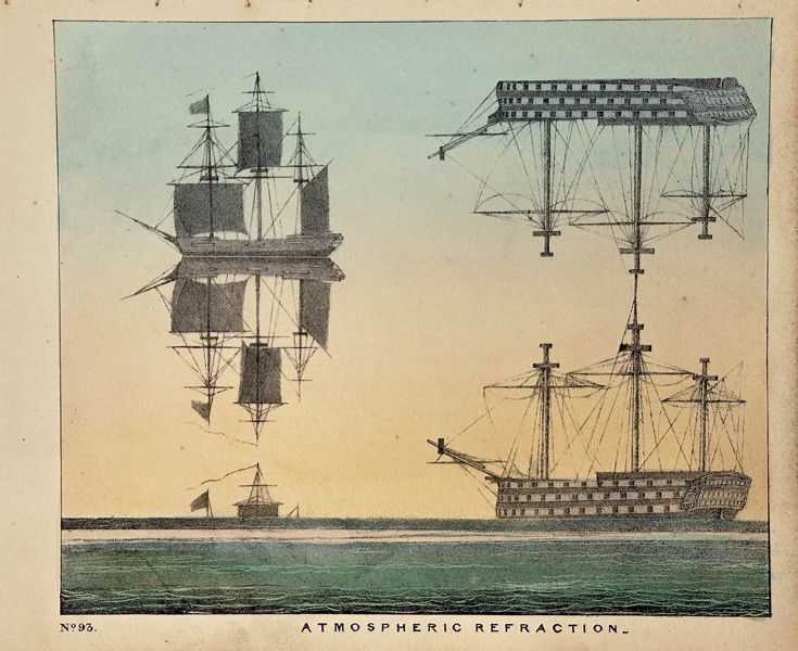 Charles Blunt (1803–1878) – Atmospheric Refraction – Chromolithograph