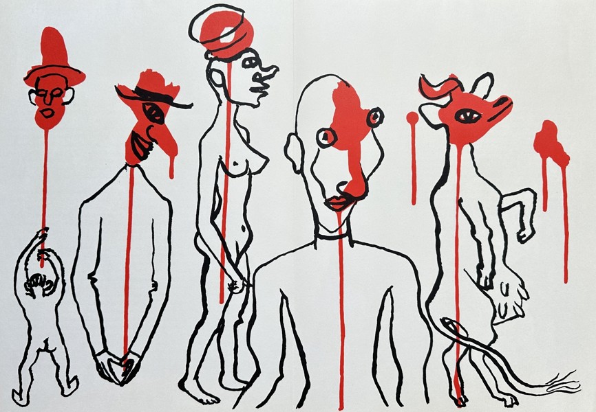Alexander Calder (1898–1976) – Untitled Illustration from Derrière le Miroir 156