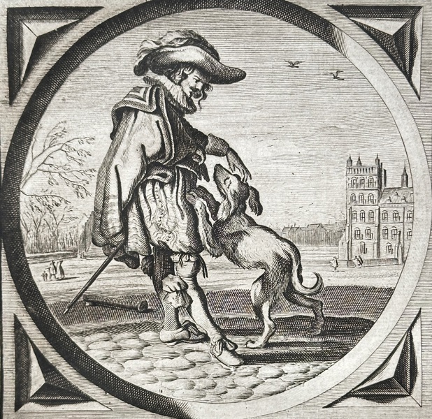 Jacob Cats (1577–1660) – Stirs the Civic Life – Engraving (1632)