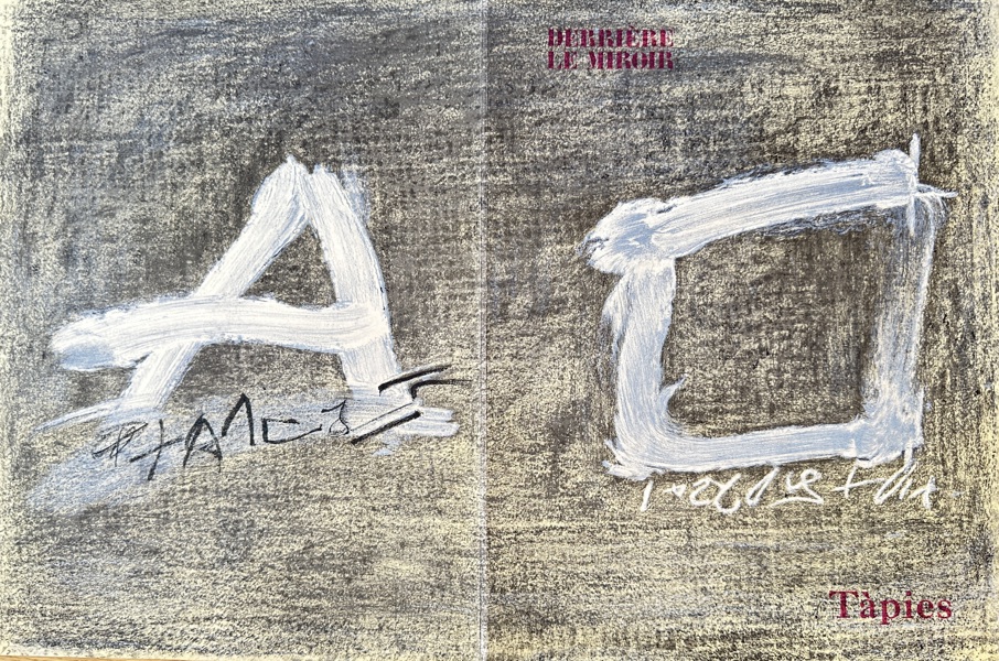 Antoni Tàpies (1923–2012) – Untitled from Derrière le Miroir – Lithograph (Circa 1975)