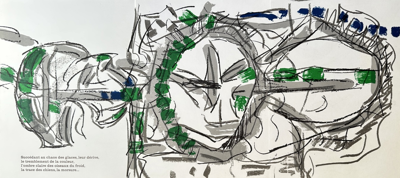 Jean-Paul Riopelle (1923–2002) – Untitled – Colour lithograph (Circa 1970)