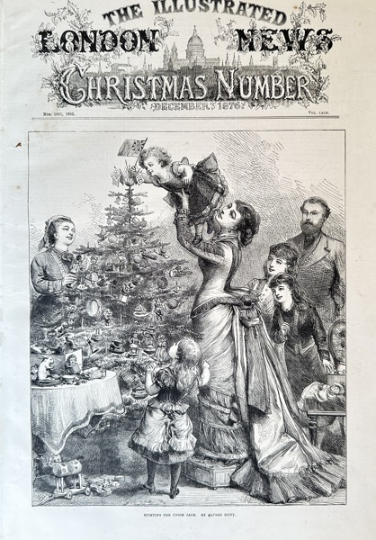 The Graphic (1869–1932) – Showing the Union Jack – Wood engraving (1878)