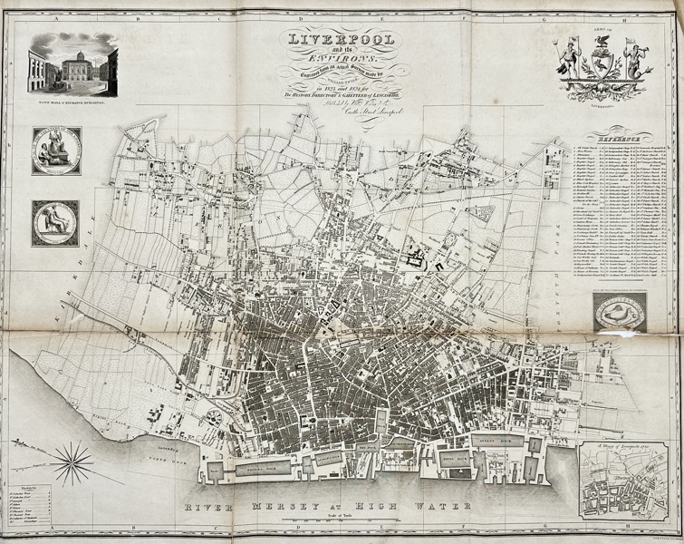 W. Swire - Map of Liverpool - England