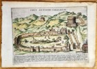 Giacomo Lauro (ca. 1583–1650) – The Circus of Antoninus Caracalla (Circi Antonini Caracallae) – Hand-coloured Copperplate Engraving (Circa 1630)