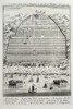Emanuel Bowen (1693/4–1767) – A Plan of the City of Canton on the River Ta-ho (Guangzhou) – Copperplate Engraving (Circa 1744)