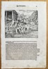 Theodor de Bry (1528–1598) – In the West Indies: Mourning Ceremony and Savage Customs – Engraving (Circa 1594)