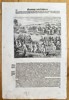 Theodor de Bry (1528–1598) – In the West Indies: Mourning Ceremony and Savage Customs – Engraving (Circa 1594)