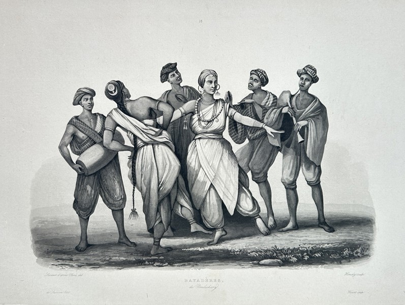 Louis Auguste de Sainson (1800–1877) – Dance of the Vatahasisa – Engraving (Circa 1833)
