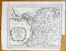 Jean-Baptiste Bourguignon d'Anville (1697–1782) – Map of the Provinces of Tierra Firme, Darien, Cartagena, and New Granada – Copper Engraving (Circa 1756)