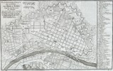 Jean-Baptiste Bourguignon d'Anville (1697–1782) – Scenographic Plan of the City of Kings or Lima, Capital of the Kingdom of Peru – Copper Engraving (Circa 1756)