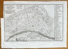 Jean-Baptiste Bourguignon d'Anville (1697–1782) – Scenographic Plan of the City of Kings or Lima, Capital of the Kingdom of Peru – Copper Engraving (Circa 1756)