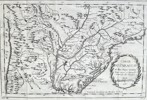 Jean-Baptiste Bourguignon d'Anville (1697–1782) – Map of Paraguay and Neighboring Countries – Copper Engraving (Circa 1756)