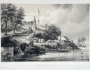 Arthus Bertrand (fl. 1840s) – Old Church in Malacca – Lithograph (Circa 1845)