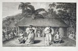 John Webber (1751–1793) – A Dance in Otaheite – Engraving - Large Folio (1784)