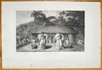 John Webber (1751–1793) – A Dance in Otaheite – Engraving - Large Folio (1784)