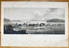 John Webber (1751–1793) – A View of the Town and Harbour of St. Peter and St. Paul, in Kamtschatka – Engraving (1784)