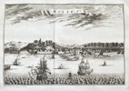 Johan Nieuhof (1618–1672) – View of Malacca – Engraving (Circa 1750)