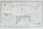John Hawkesworth (1715–1773) – Queen Charlotte's Islands, Lord Egmont's Island, and Carteret's Island – Copper Engraving (1773)
