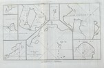 John Hawkesworth (1715–1773) – Charts of Queen Charlotte's Islands Harbours and Bays – Copper Engraving (1773)