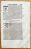 Sebastian Münster (1488–1552) – Map of Holland and Friesland – Woodcut (Circa 1550)