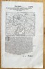 Sebastian Münster (1488–1552) – Map of the Island and Kingdom of Sicily – Woodcut (Circa 1550)
