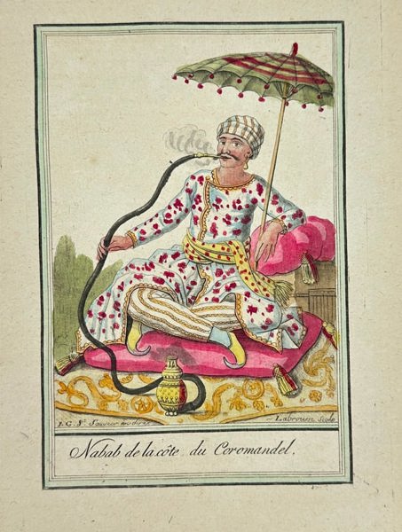 Jacques Grasset de Saint-Sauveur – Nabab from the Coromandel Coast – Engraving