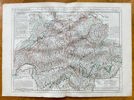Guillaume Delisle & Philippe Buache (1700–1773) – Map of Switzerland - Engraved