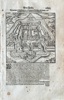 Sebastian Münster (1488-1552) – Of Italy. True Portrait of the Mighty Castle in Milan – Woodcut (1550)