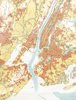 Carl Diercke - Large Map of America - New York City and its surroundings