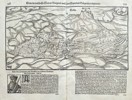 Sebastian Münster (1488–1552) – Map of Austria - Salzburg /City in Burgundy – Woodcut