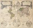 Johann Baptist Homann (1664–1724) – World Map - Hand-Colored Copper Engraving