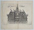 Ludovico Guicciardini (1521–1589) – Town Hall of Vlissingen (Domus Senatoria Vlissingensis) – Engraving (Circa 1625–1648)