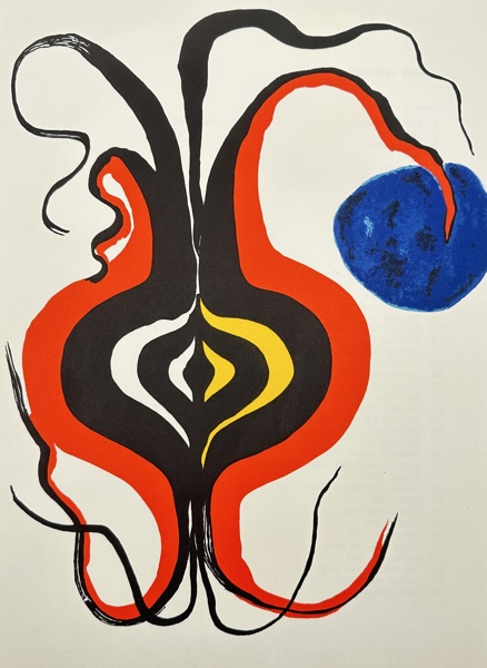 Alexander Calder (1898-1976) - from "Derriere le Miroir" #141, 1963