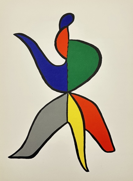 Alexander Calder (1898-1976) - from "Derriere le Miroir" #141, 1963