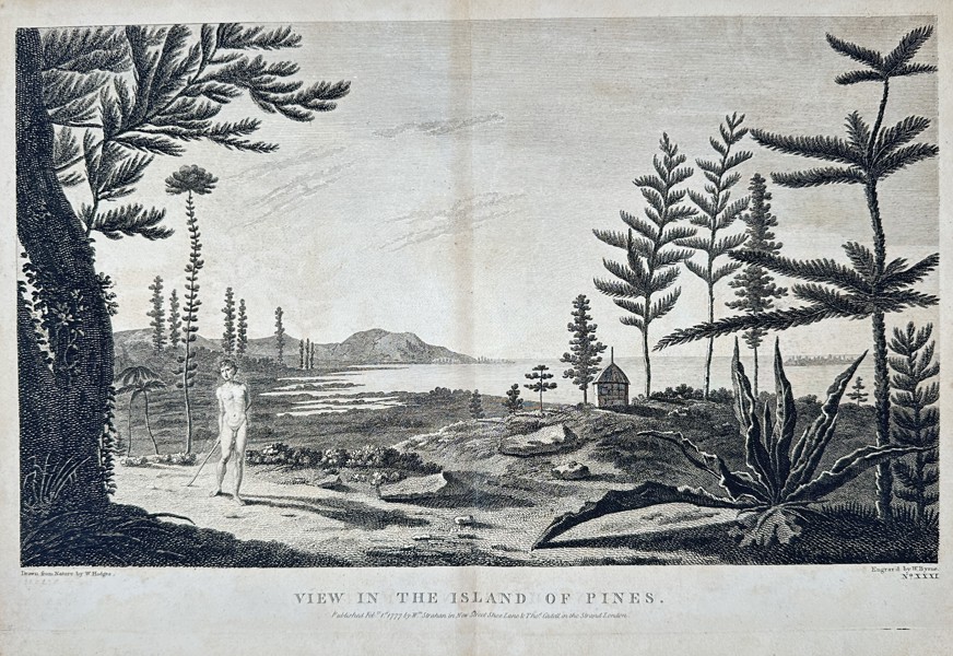 William Hodges (1744–1797) – View in the Island of Pines (New Caledonia) (1777)
