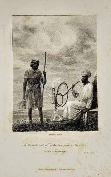 James Forbes (1749–1819) – A Mahomedan of Distinction, with a Dervise on his Pilgrimage – Large Folio (1812)