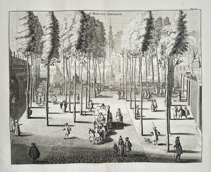 Johannes Meertens (Active c. 1690–1720) – The Court of Zeeland (Netherlands) – Engraving (c. 1700)