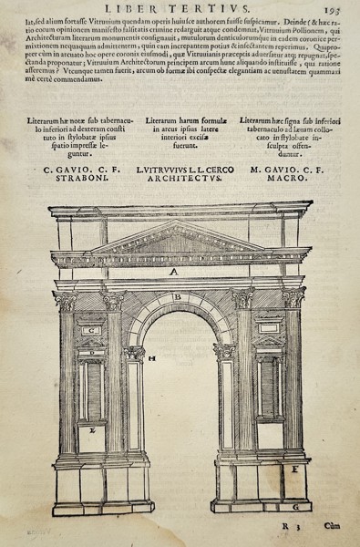 Bernard de Montfaucon (1655–1741) – Roman Triumphal Arch (Arch of the Gavii, Verona) – Engraving (c. 1719)